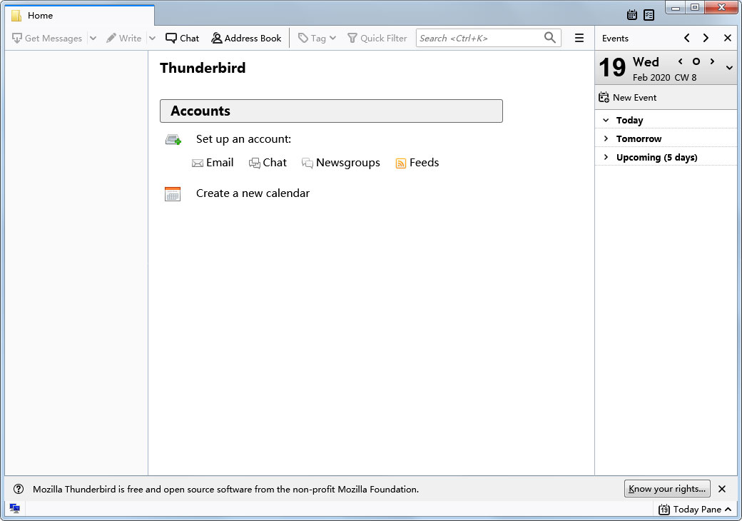 英文安装版 Mozilla Thunderbird（雷鸟邮件客户端）V68.5.0