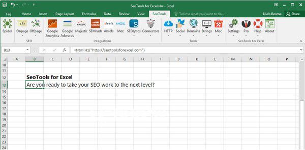 SeoTools for Excel V9.7.0.1 免费版(SEO工具插件)